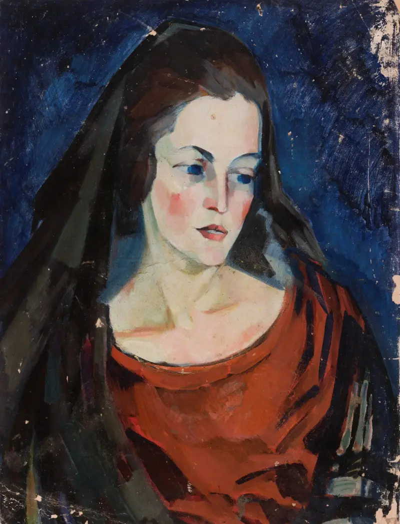 Naise portree, 1923 – nr 1 av Konrad Mägi
