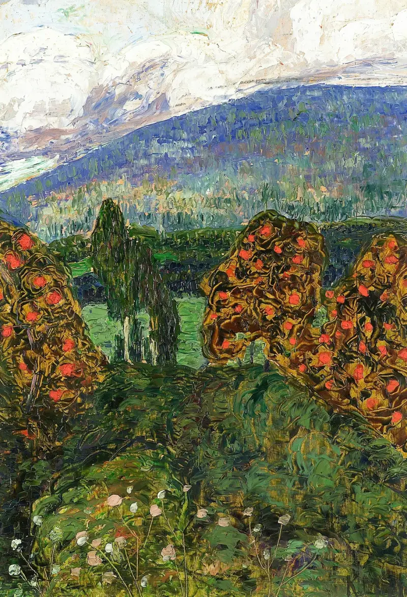 Nordische Landschaft, 1908 – Nr. 2 von Konrad Mägi