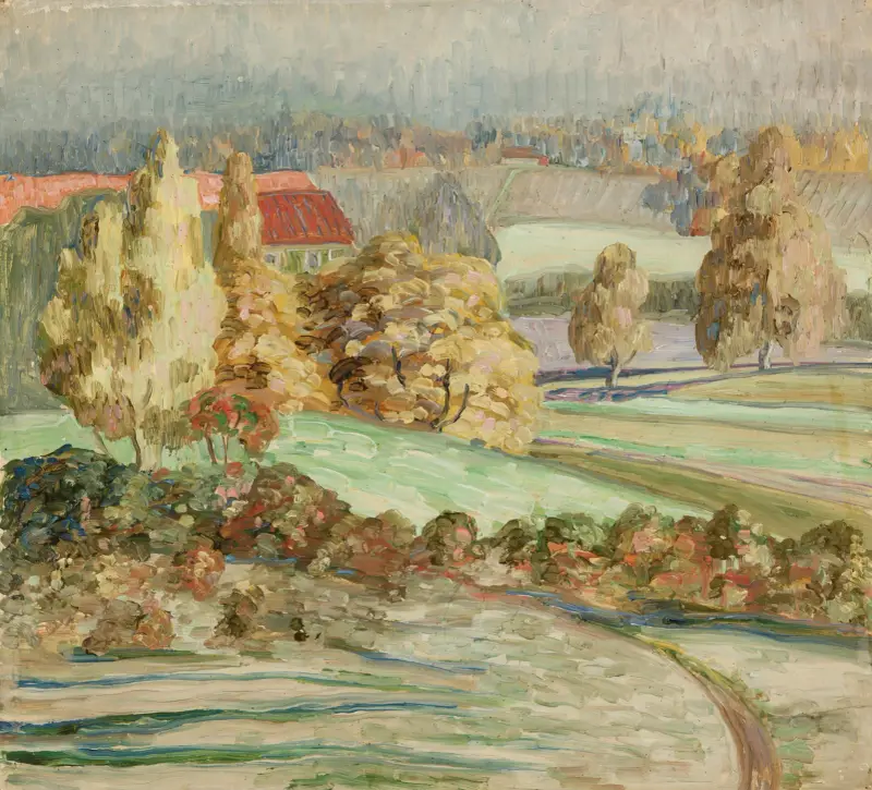 Podzimní krajina, 1908, Konrad Mägi