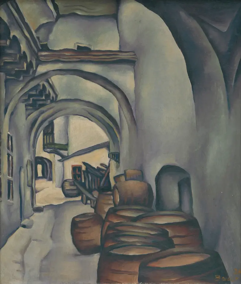 Hof in Košice von Konštantín Bauer