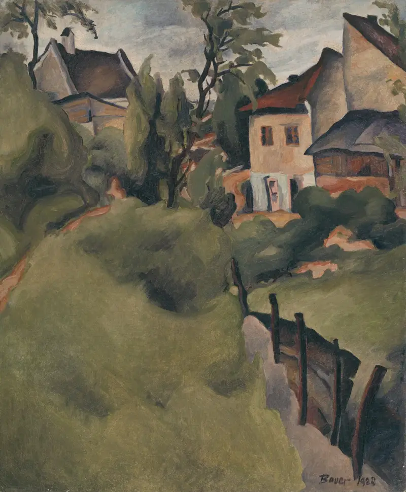 Ein Winkel von Košice von Konštantín Bauer
