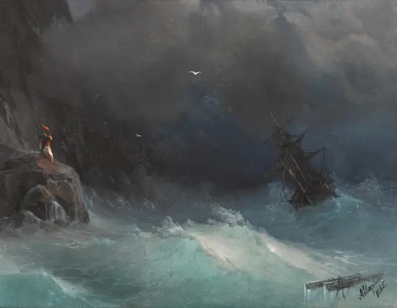 Mraky, Ivan Konstantinovich Aivazovsky