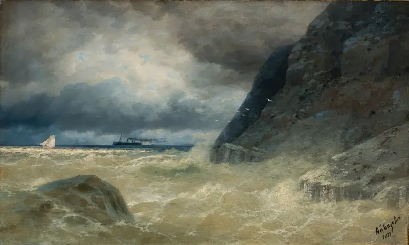 Das Meer von Ivan Konstantinovich Aivazovsky