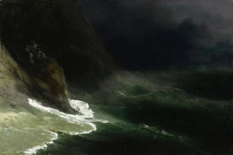 Mořská krajina, 1878, Ivan Konstantinovich Aivazovsky