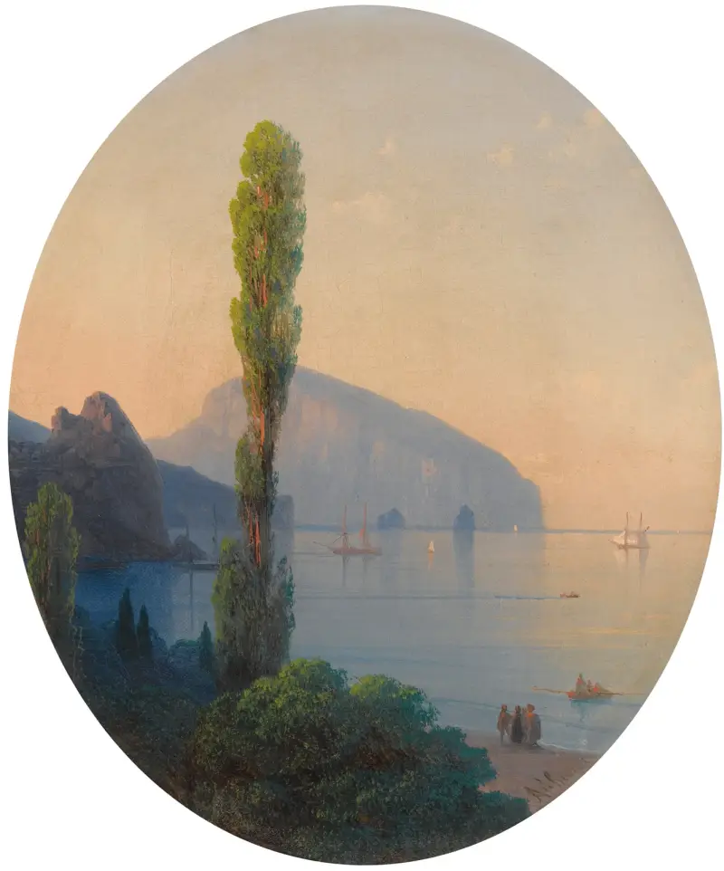 View Of The Ayu Dag av Ivan Konstantinovich Aivazovsky