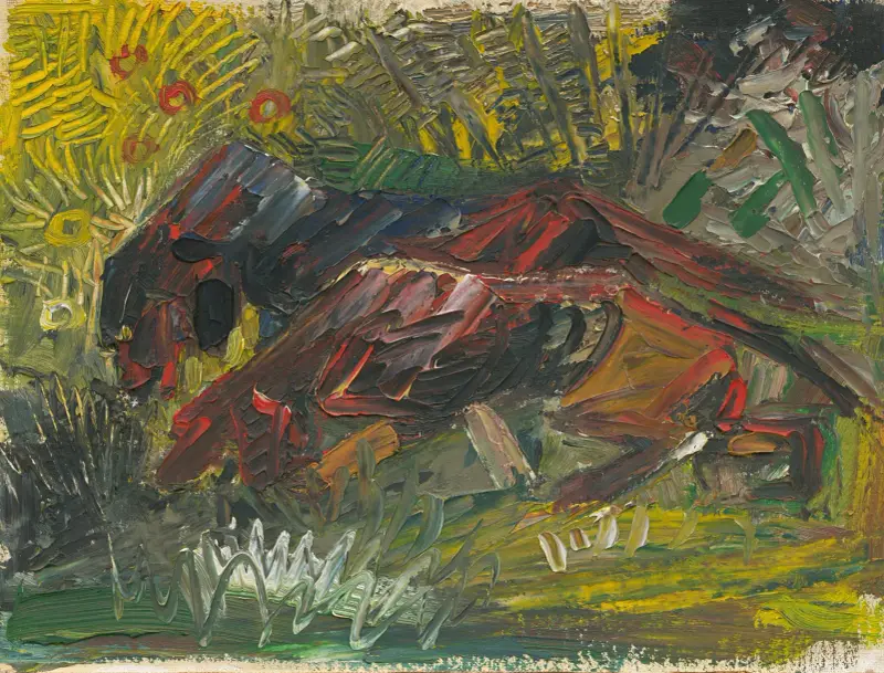 Jagdhunde von Arnold Peter Weisz-Kubínčan