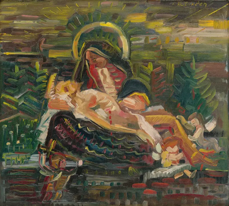 Pietà von Arnold Peter Weisz-Kubínčan