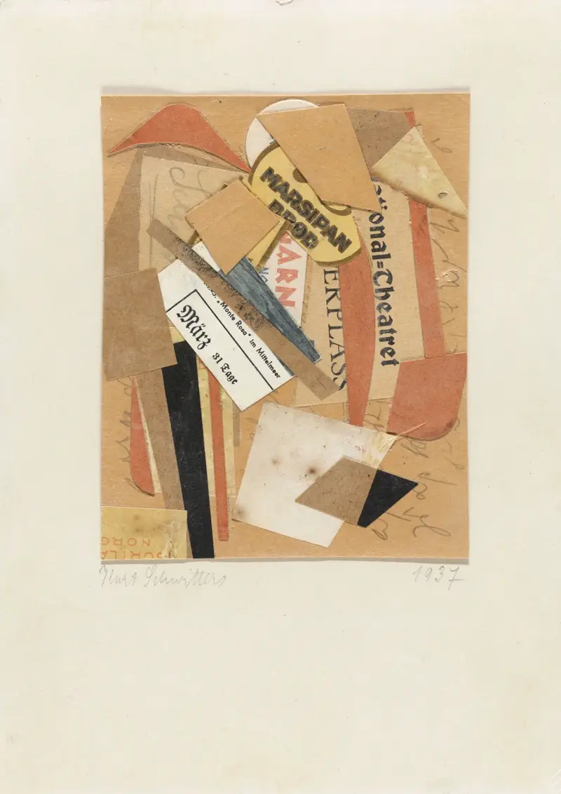 Kolaż, Kurt Schwitters