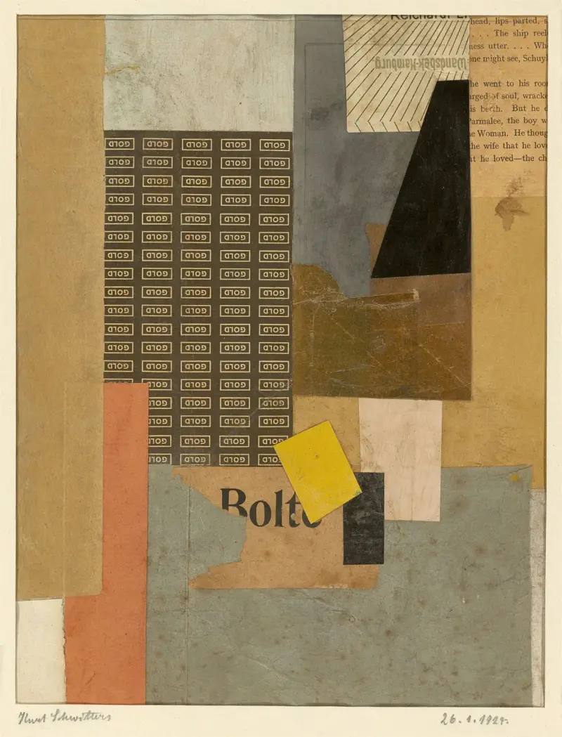 Für Herrn Dr. Bode av Kurt Schwitters