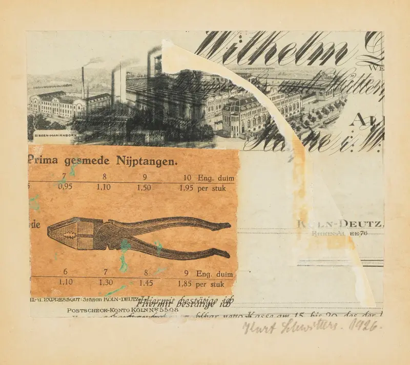 I 29 Wilhelm Haspe av Kurt Schwitters