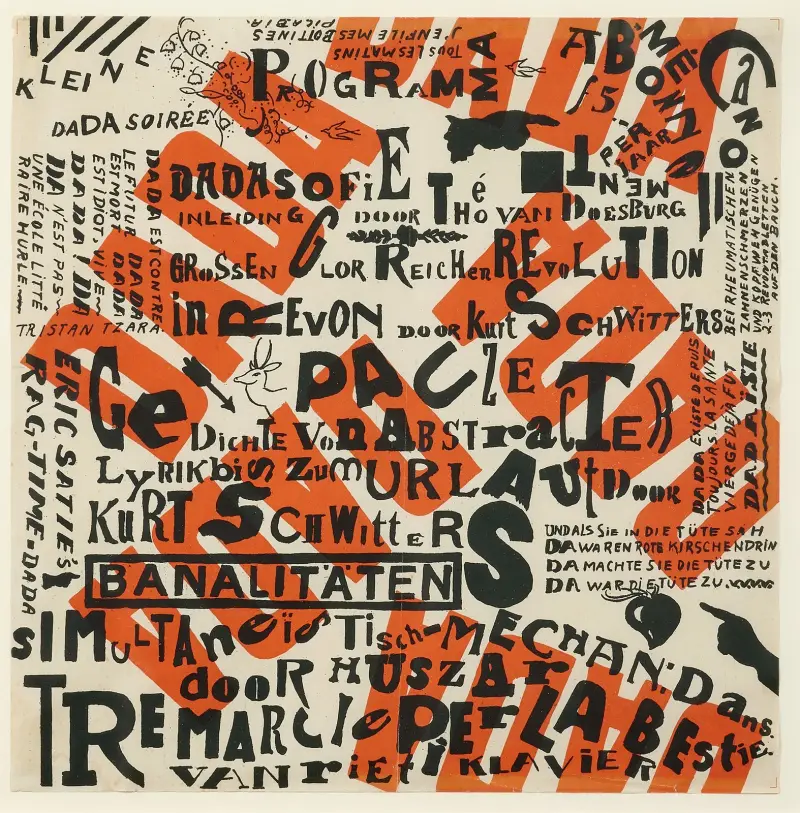 Liten Dada-soiré – Haag, 9 januari 1923 av Kurt Schwitters