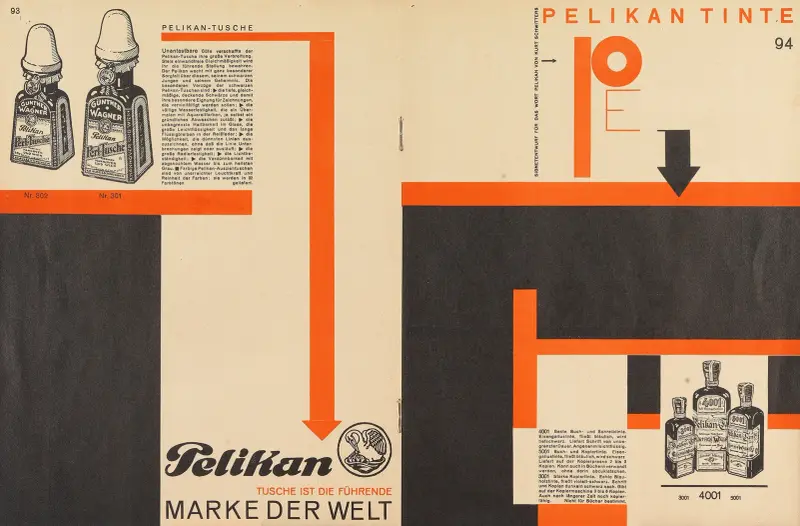 Merz 11. Typoreklame av Kurt Schwitters