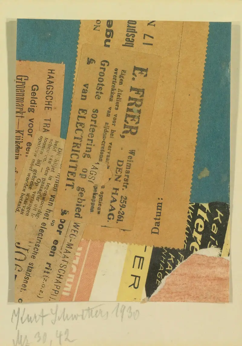 Merz 30, 42 von Kurt Schwitters