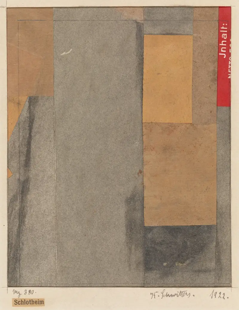 Mz 380. Schlotheim av Kurt Schwitters