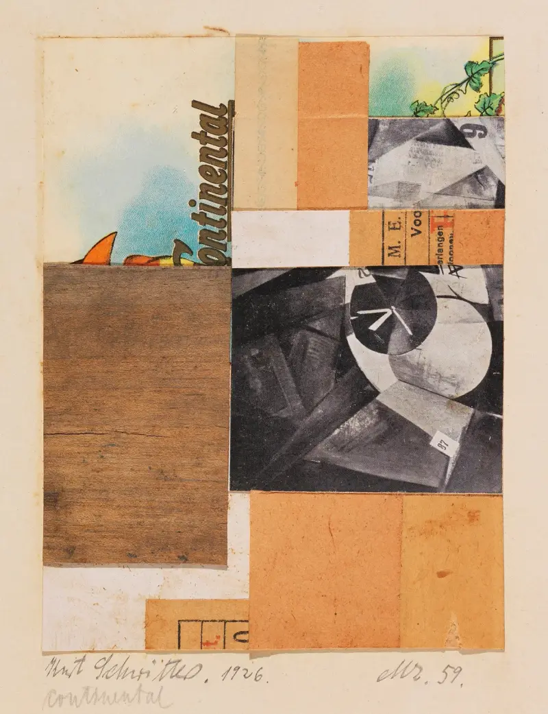 Mz. 59. Continental av Kurt Schwitters