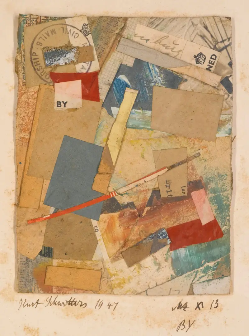 Mz X 13 av Kurt Schwitters