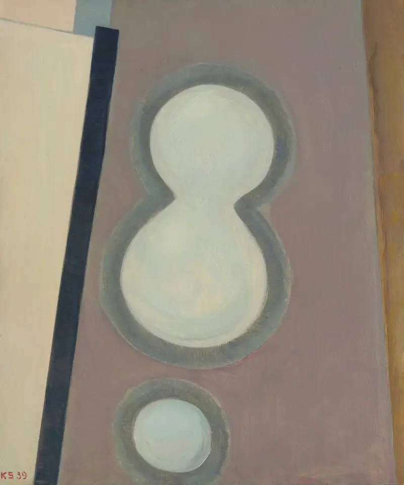 Ohne Titel (Acht) av Kurt Schwitters
