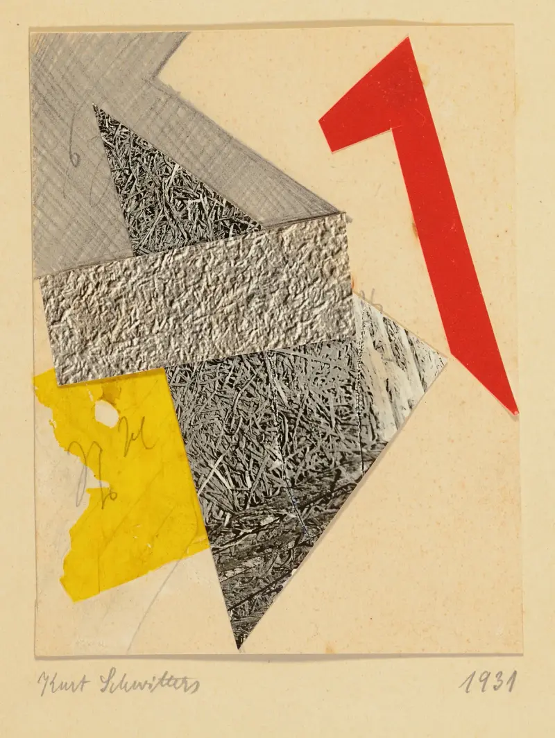 Ohne Titel av Kurt Schwitters