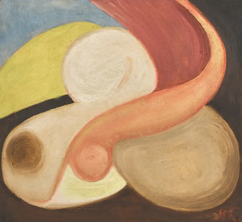 Ohne Titel (Thirlmere) av Kurt Schwitters