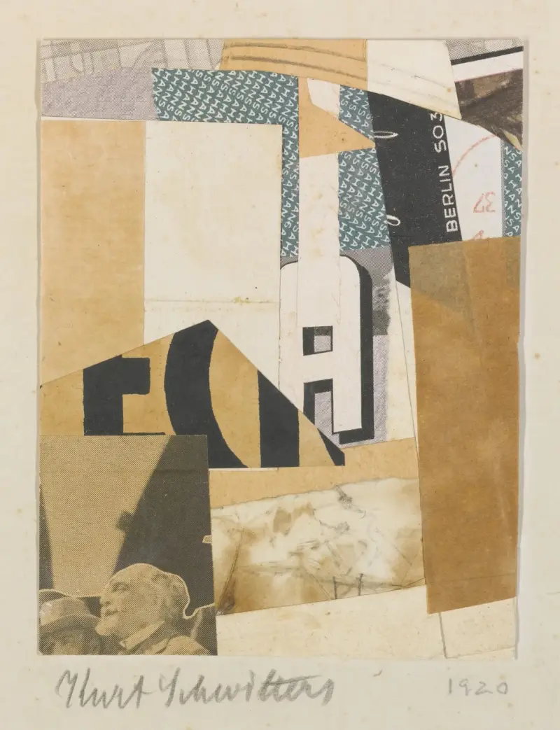 Ohne Titel, Berlin S 03 (Untitled, Berlin S 03) av Kurt Schwitters