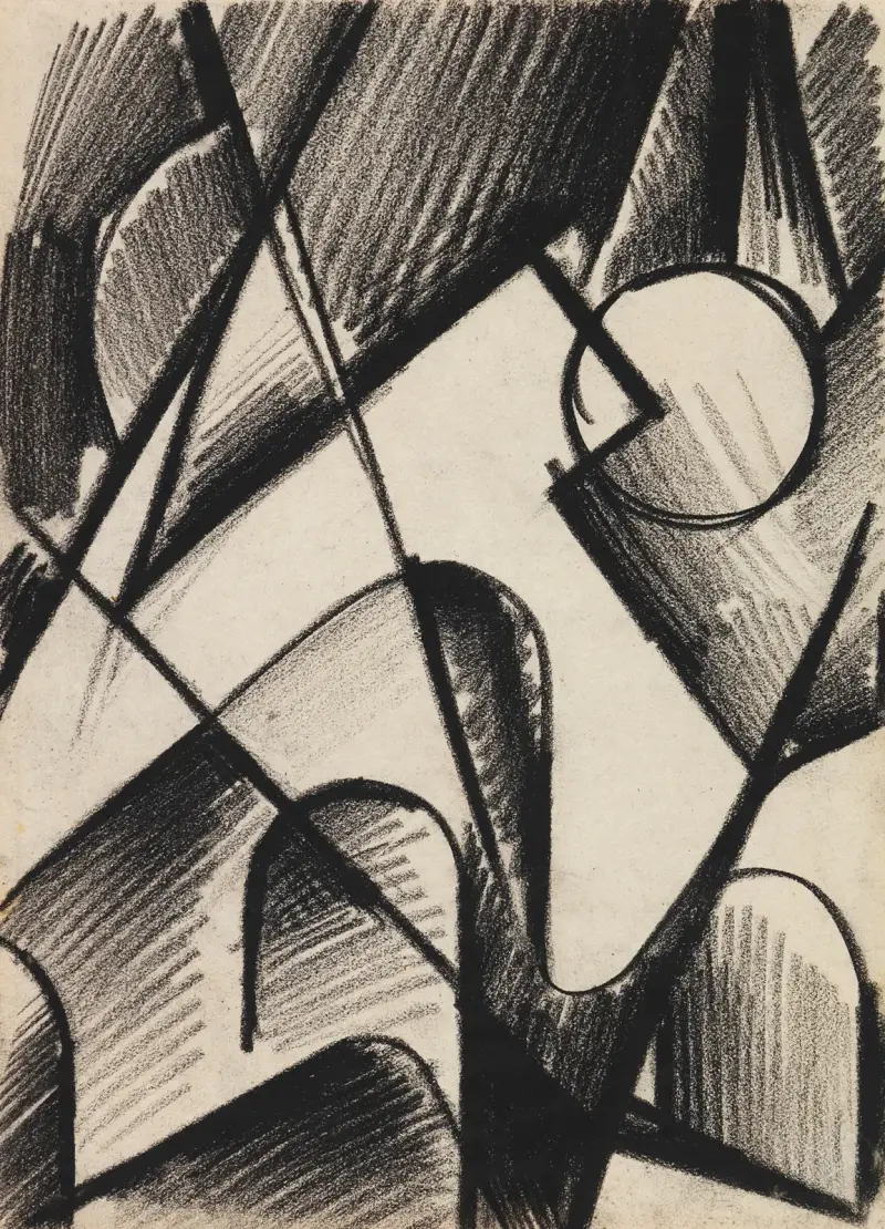 Z 101 Hochgebirge av Kurt Schwitters