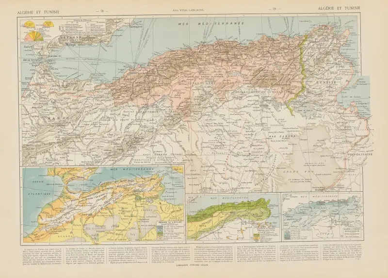 Algérie et Tunisie av Paul Vidal de La Blache