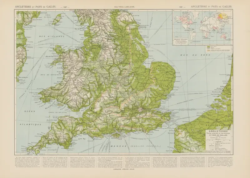 England und Wales von Paul Vidal de La Blache