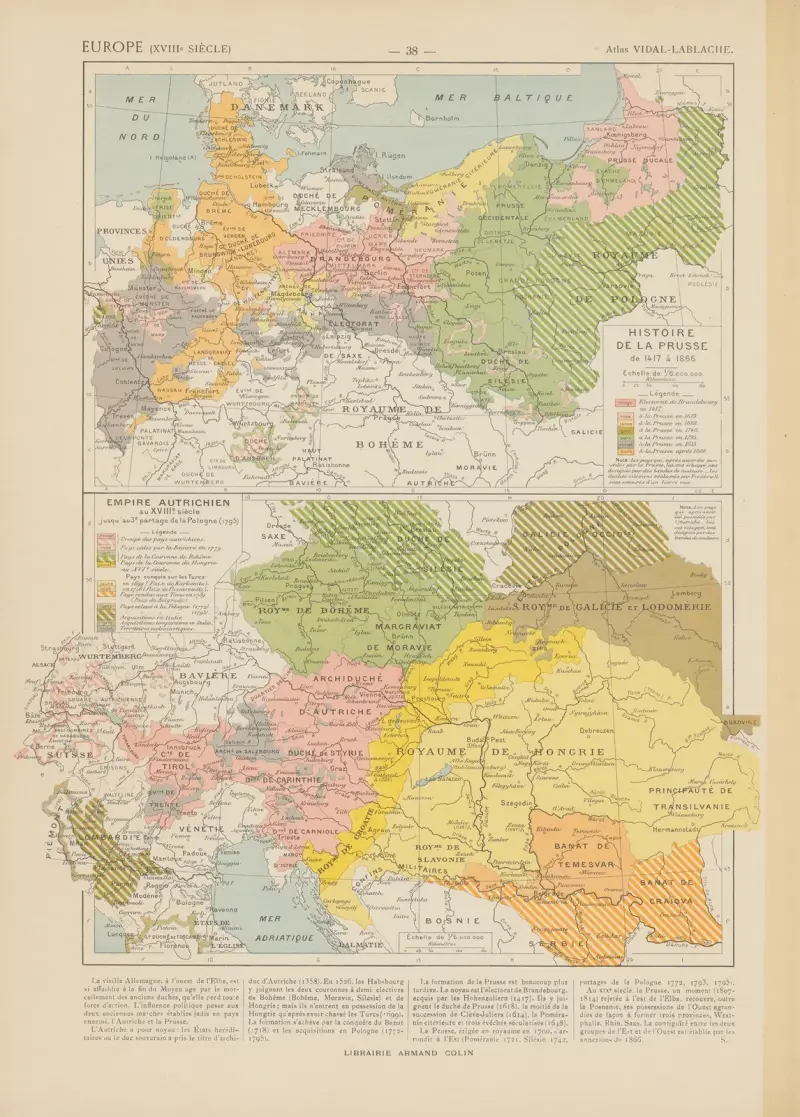 Europe av Paul Vidal de La Blache