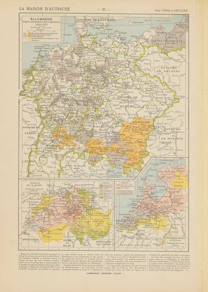 Das Haus Österreich von Paul Vidal de La Blache