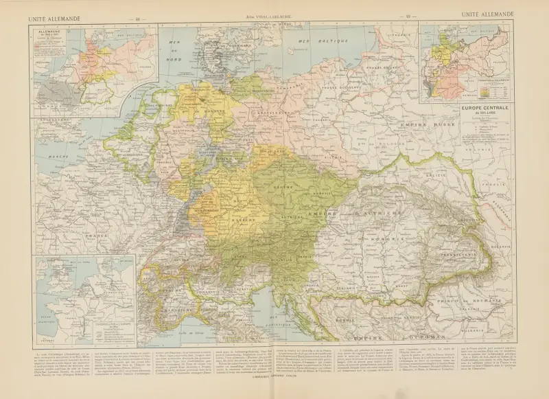 Deutsche Einheit von Paul Vidal de La Blache