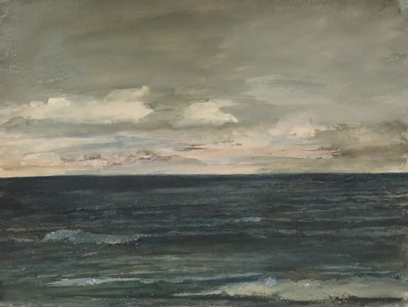 Studie an der Küste von New Jersey von John La Farge