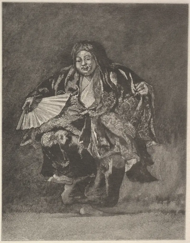 Noh Dancer av John La Farge