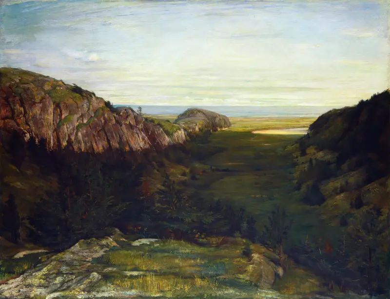 The Last Valley – Paradise Rocks av John La Farge