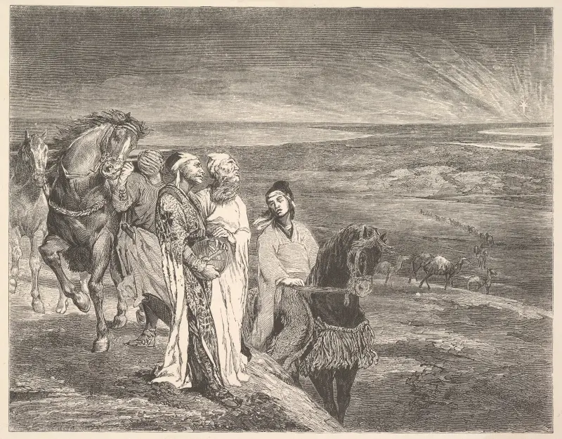 De vise männen från Östern av John La Farge
