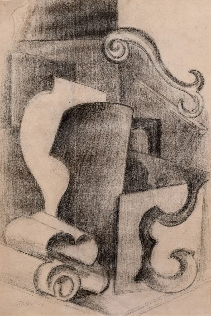 Studie für den Louis-Philippe-Tisch von Roger de La Fresnaye