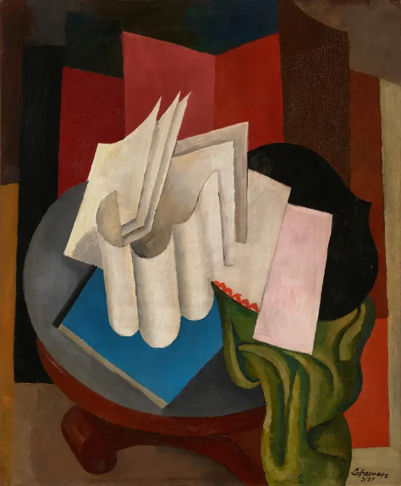 Weiße Blätter von Roger de La Fresnaye