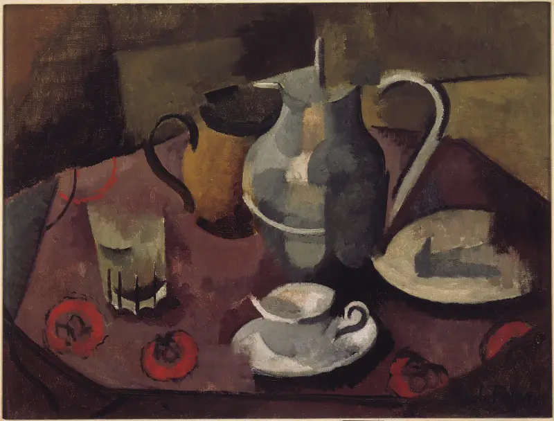 Nature Morte aux Trois Anses (Still Life with Three Handles) av Roger de La Fresnaye