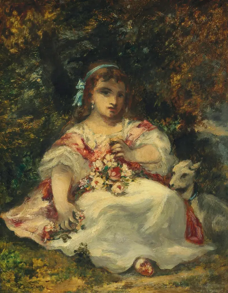 Córka Diaza, Narcisse-Virgile Diaz de La Peña