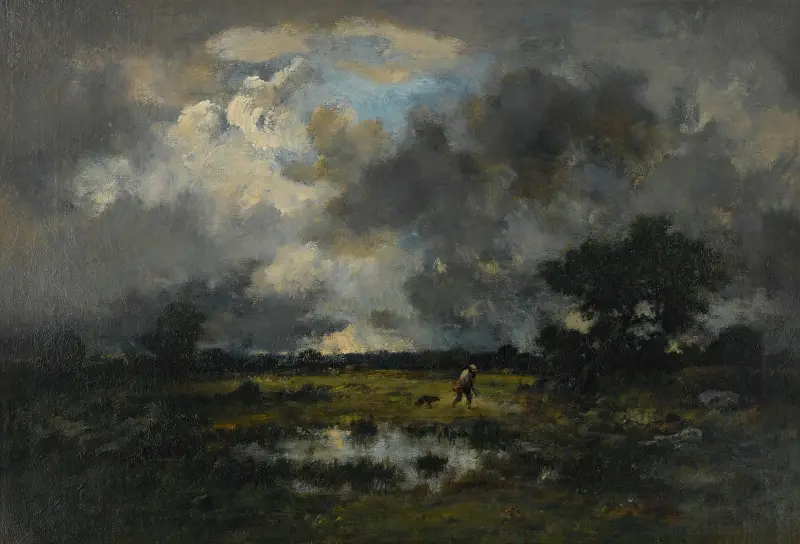 L’orage von Narcisse-Virgile Diaz de La Peña