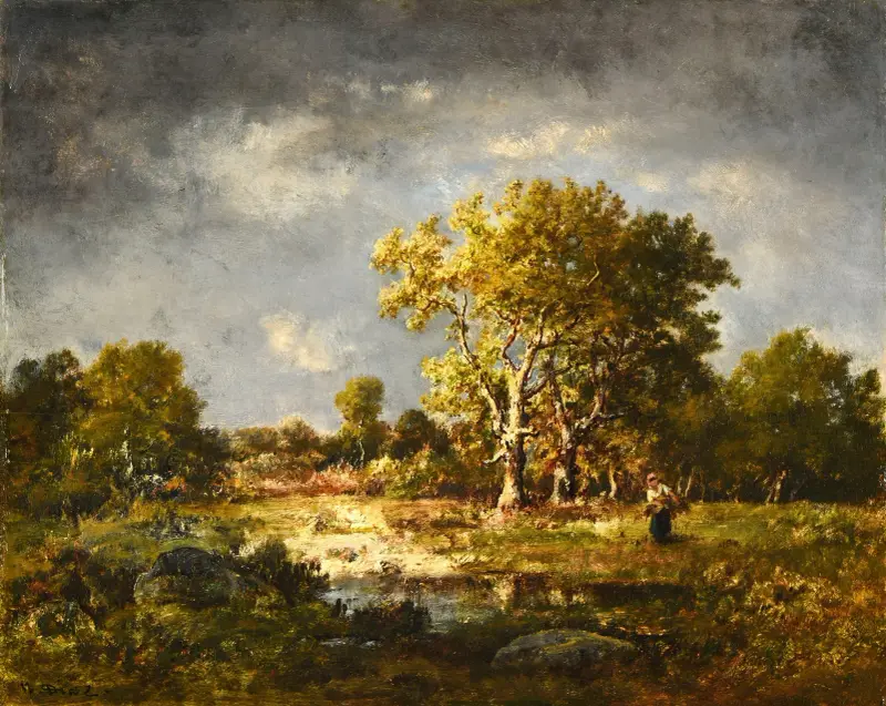 Mýtina, 1870, Narcisse-Virgile Diaz de La Peña