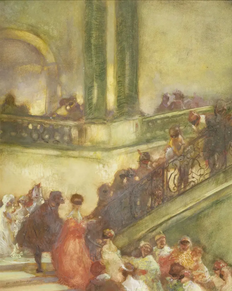 Bal maskowy, Gaston La Touche