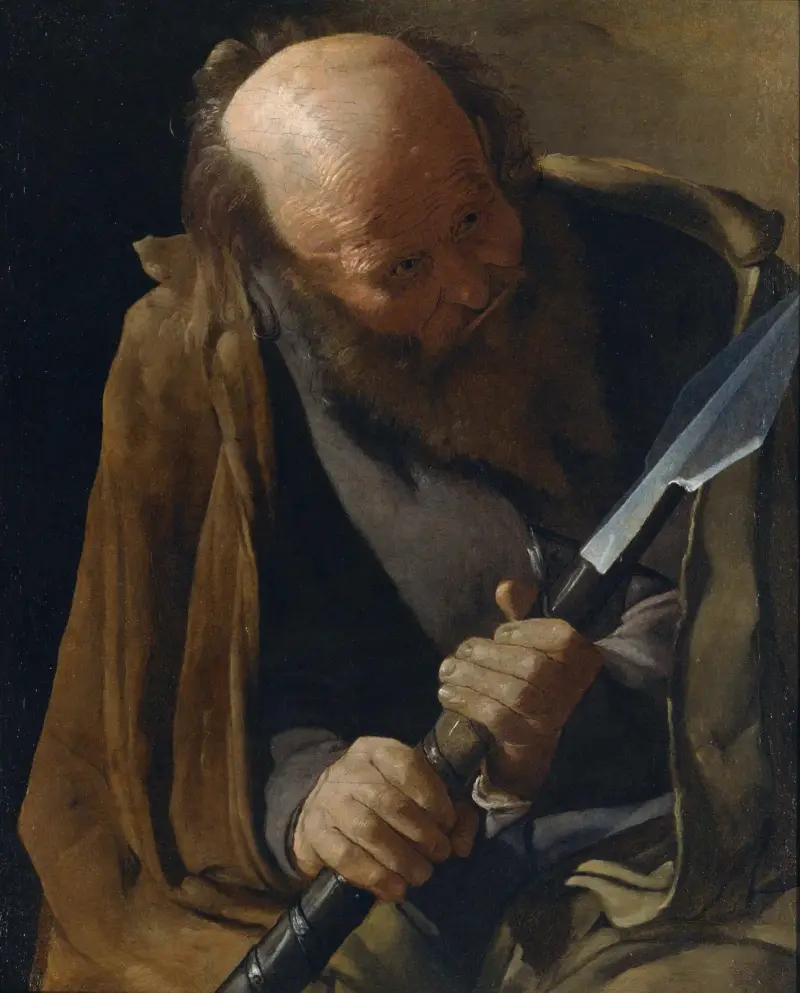 Den helige Tomas av Georges de La Tour