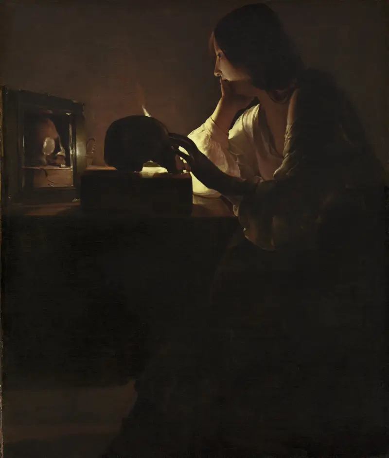 Pokutująca Maria Magdalena, Georges de La Tour