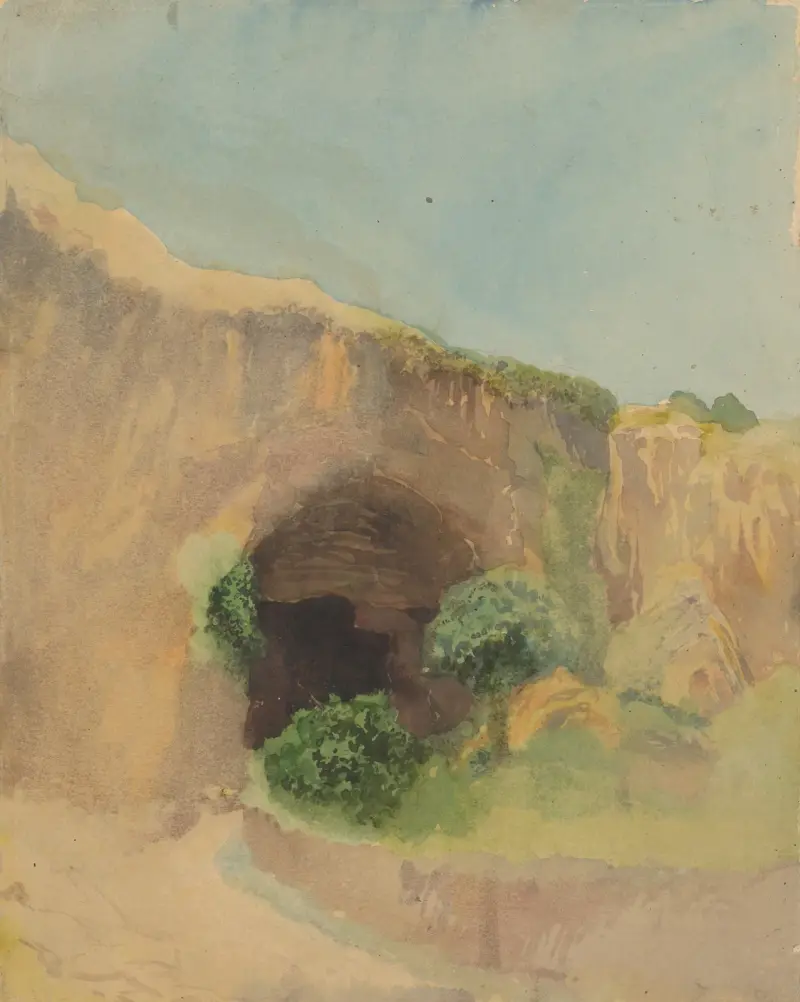 Grotta av Ladislav Mednyánszky