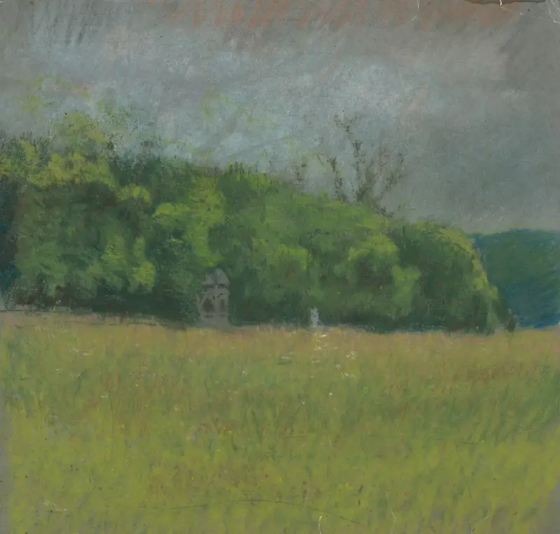 Sommarlandskap av Ladislav Mednyánszky
