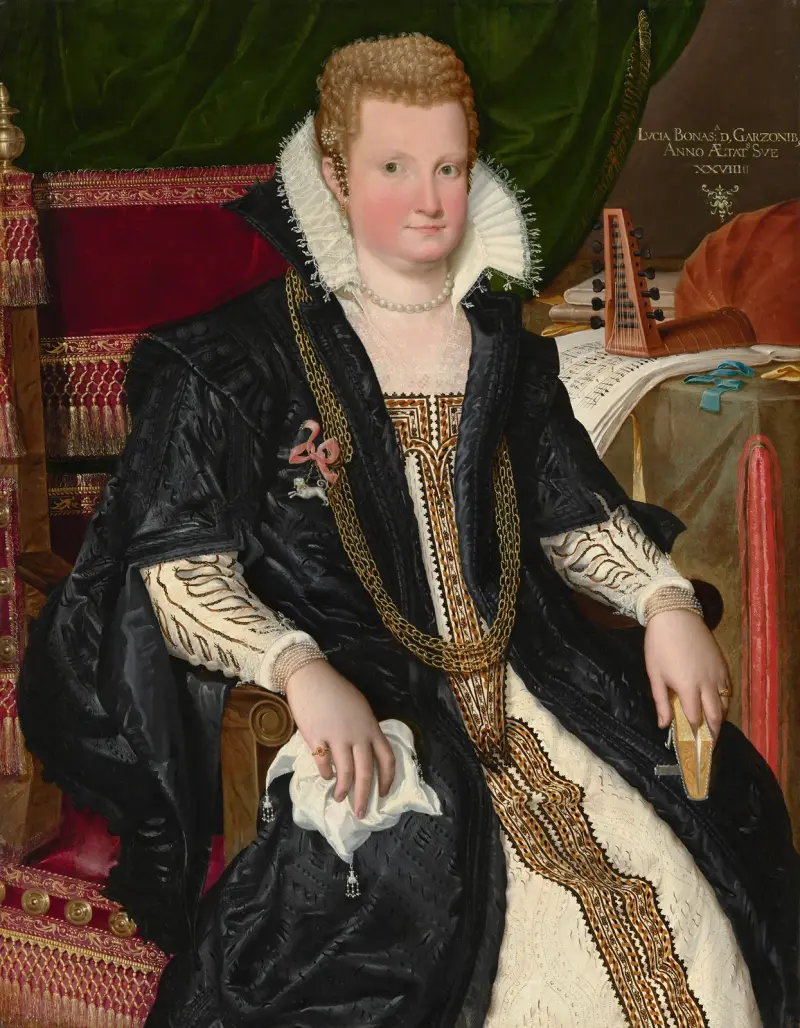 Lucia Bonasoni Garzoni av Lavinia Fontana