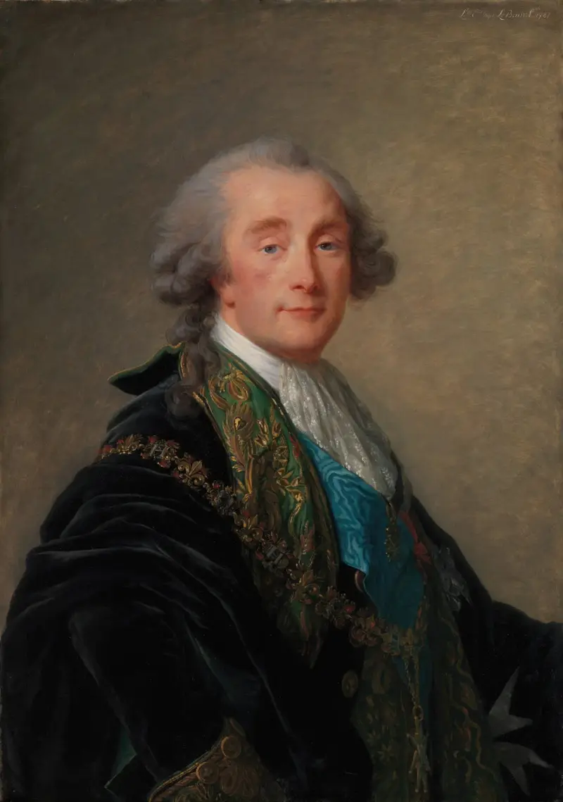 Alexandre Charles Emmanuel de Crussol-Florensac (1743–1815) av Elisabeth Louise Vigée Le Brun