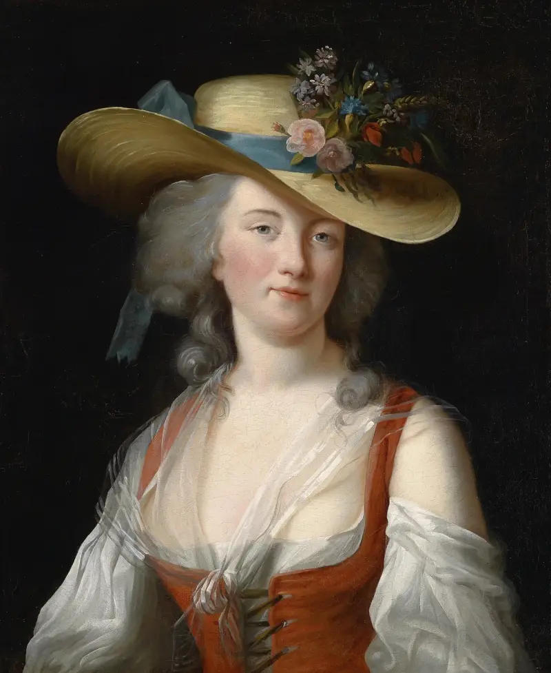Porträtt av Anne Catherine Le Preudhomme de Chatenoy, grevinna av Verdun av Elisabeth Louise Vigée Le Brun