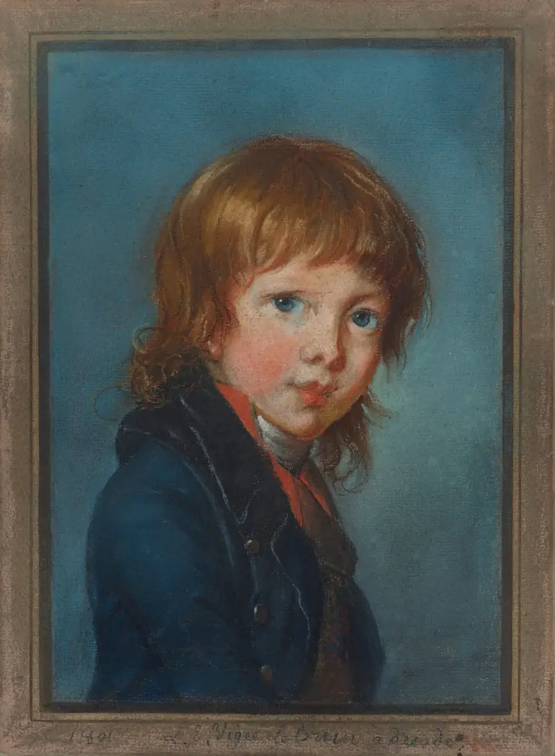 Porträtt av en pojke av Elisabeth Louise Vigée Le Brun