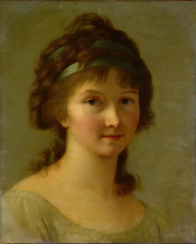 Portrait of a Lady av Elisabeth Louise Vigée Le Brun